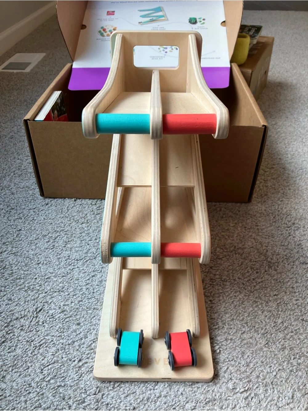 Lovevery Race and Chase Ramp - The Pioneer Playkit Complete